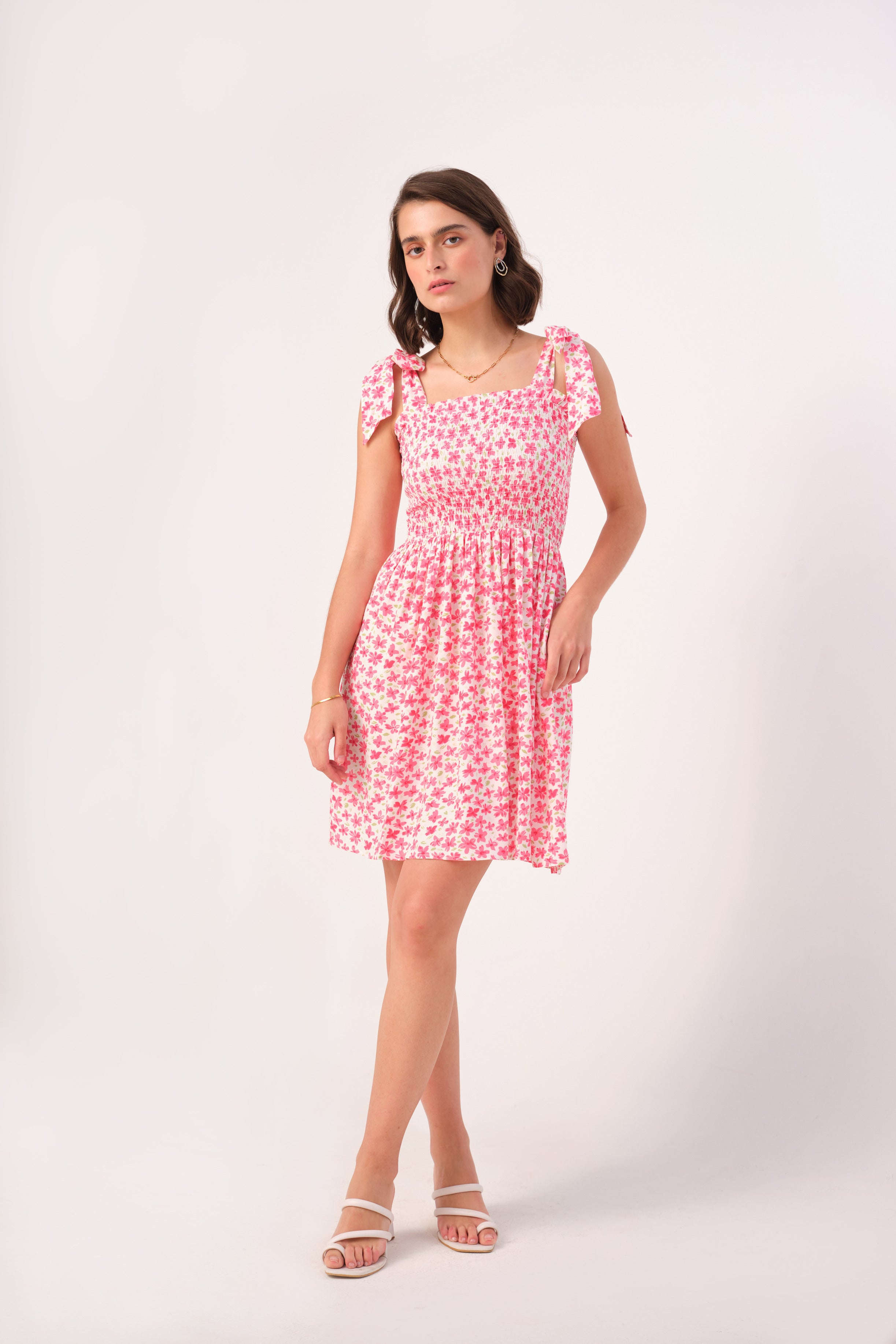 YOU BELONG WITH ME DRESS WITH BOW STRAPS