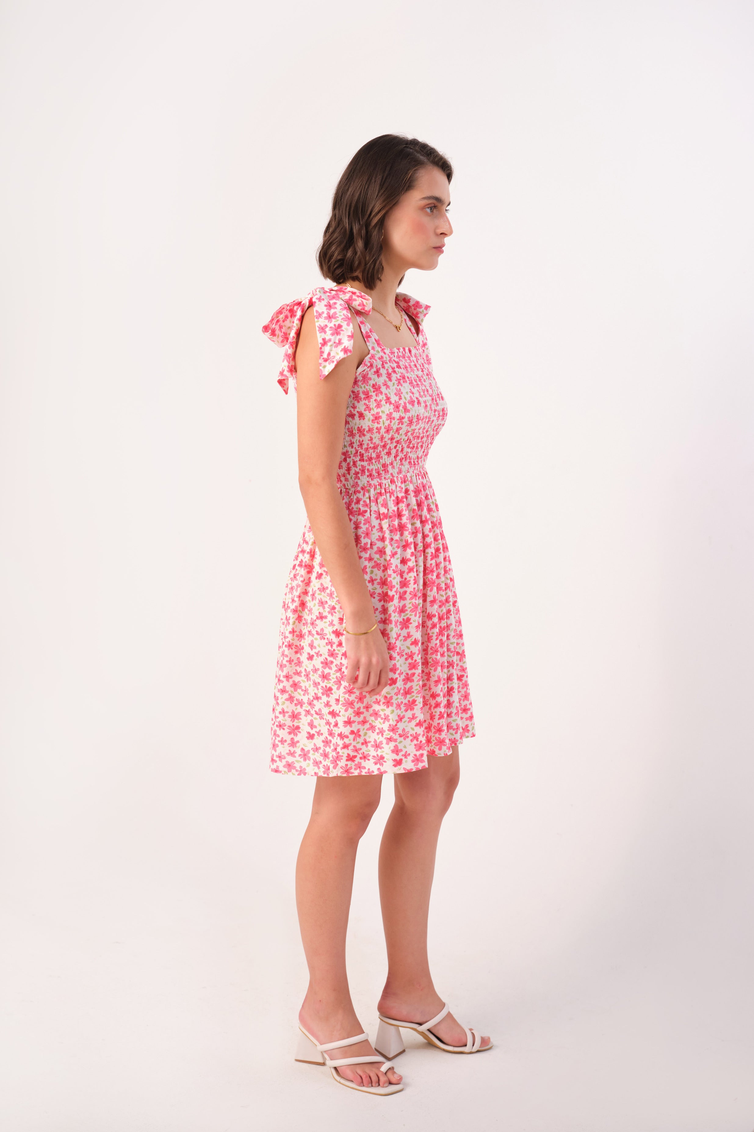 YOU BELONG WITH ME DRESS WITH BOW STRAPS