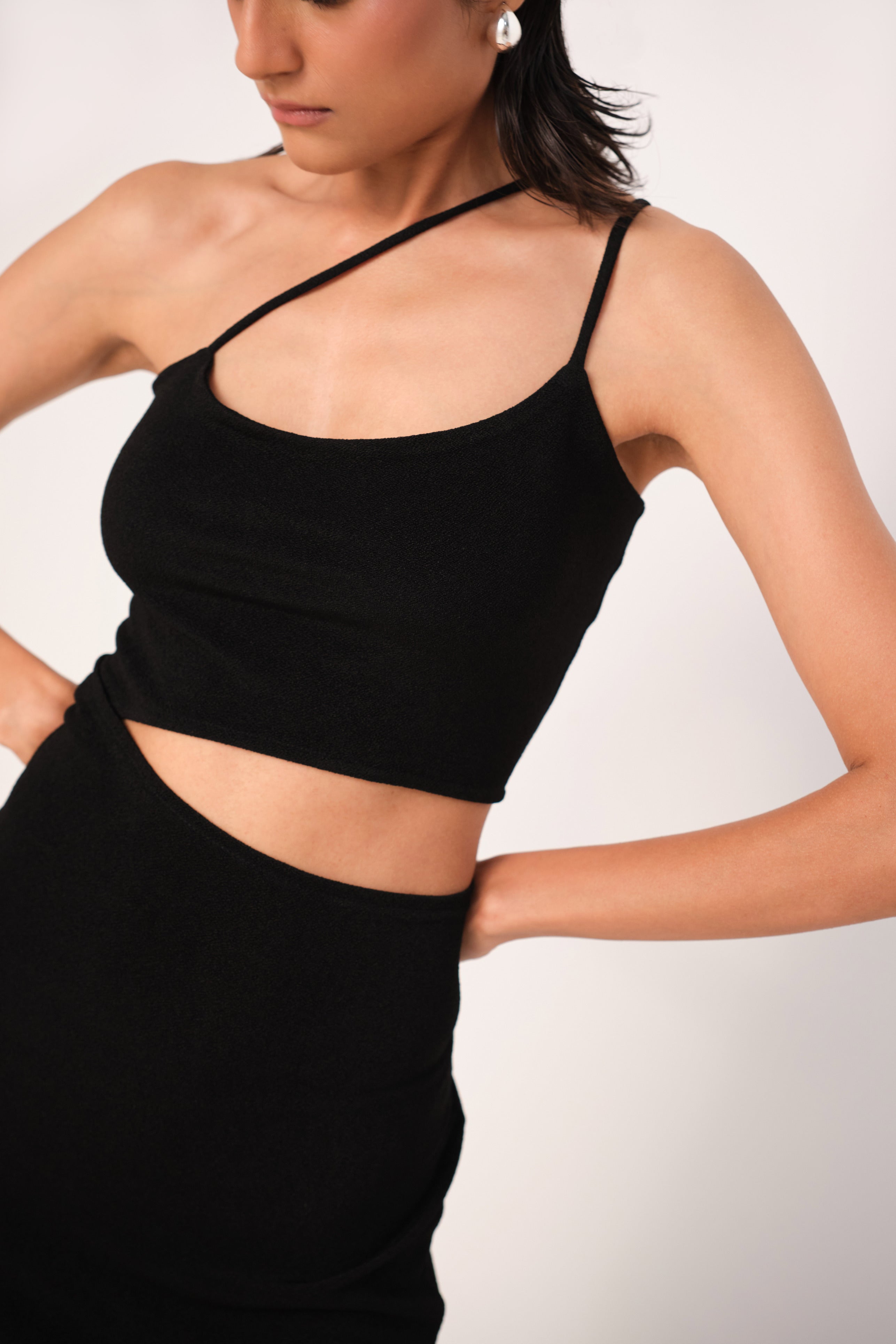 LOVE IN THE DARK CUT-OUT DRESS