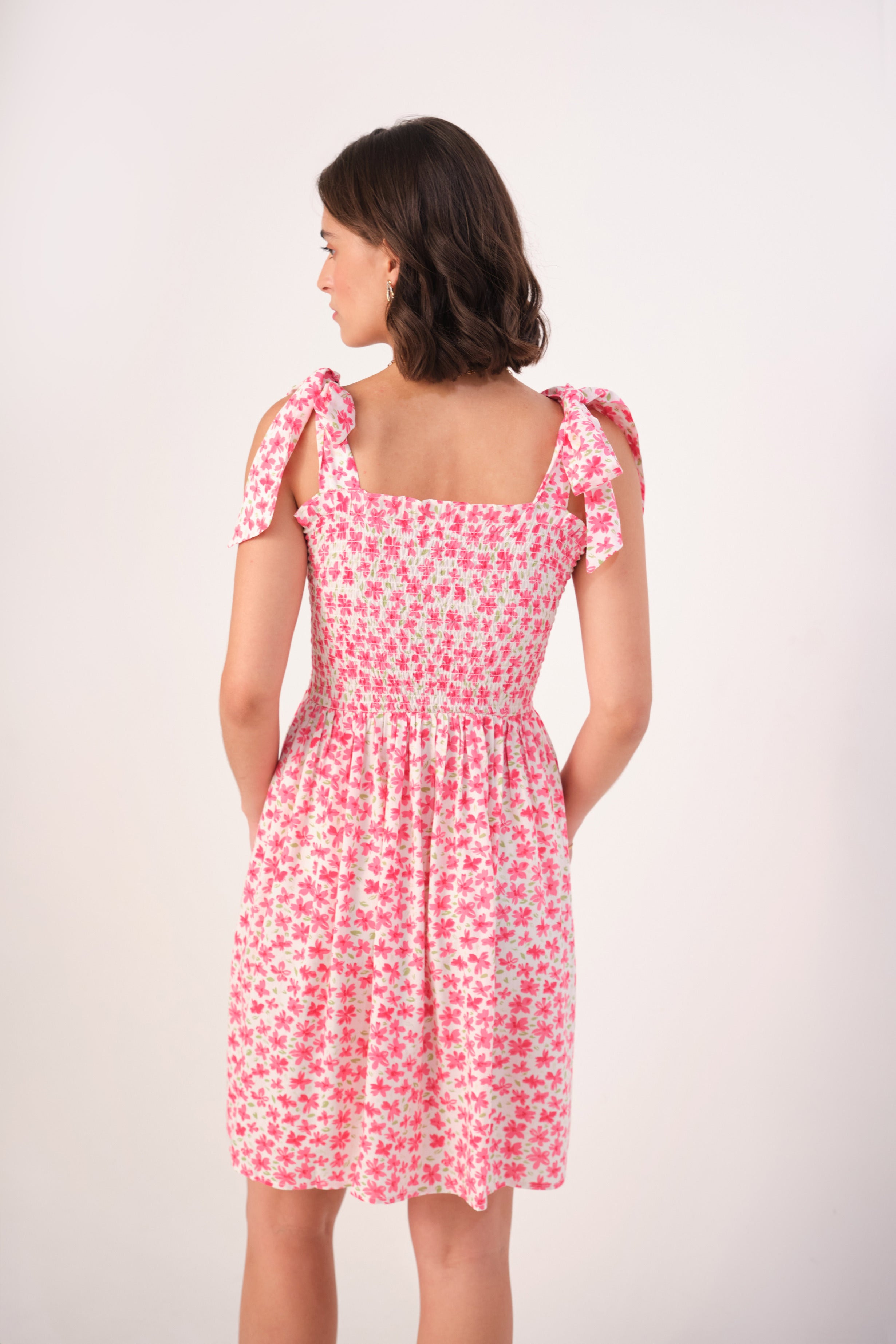 YOU BELONG WITH ME DRESS WITH BOW STRAPS