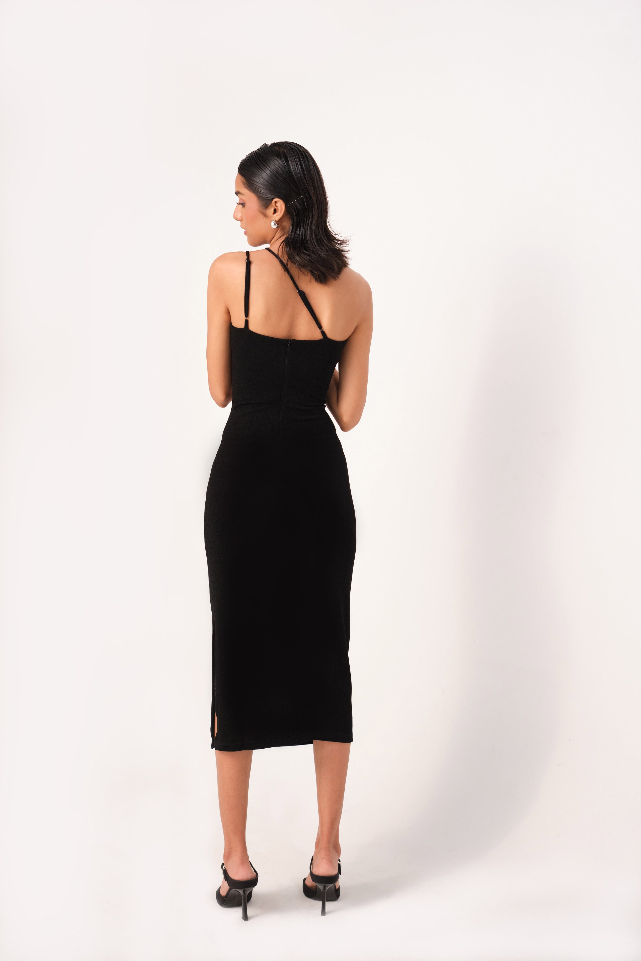 LOVE IN THE DARK CUT-OUT DRESS
