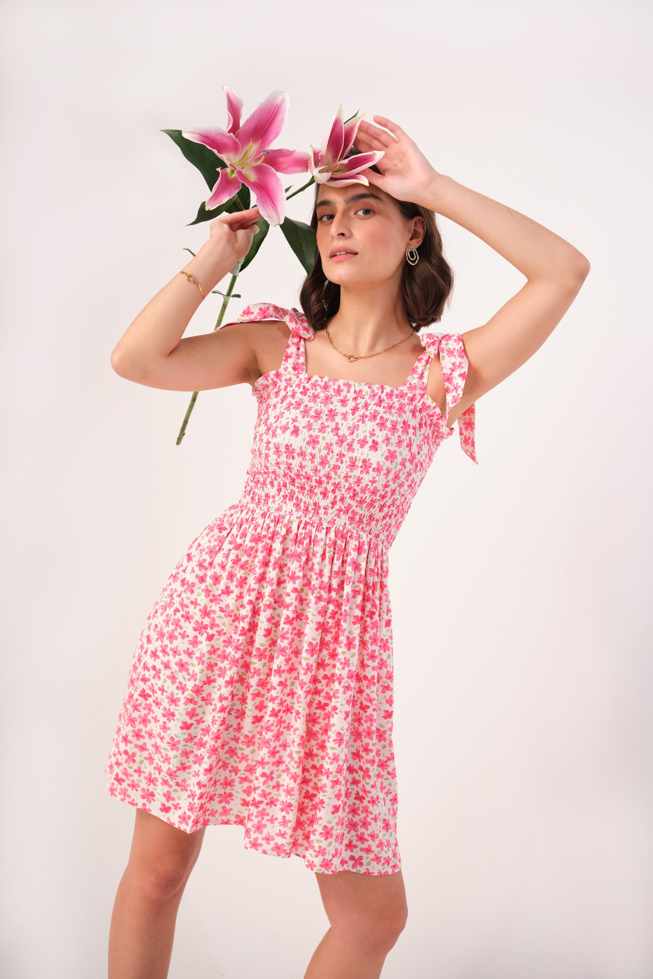 YOU BELONG WITH ME DRESS WITH BOW STRAPS