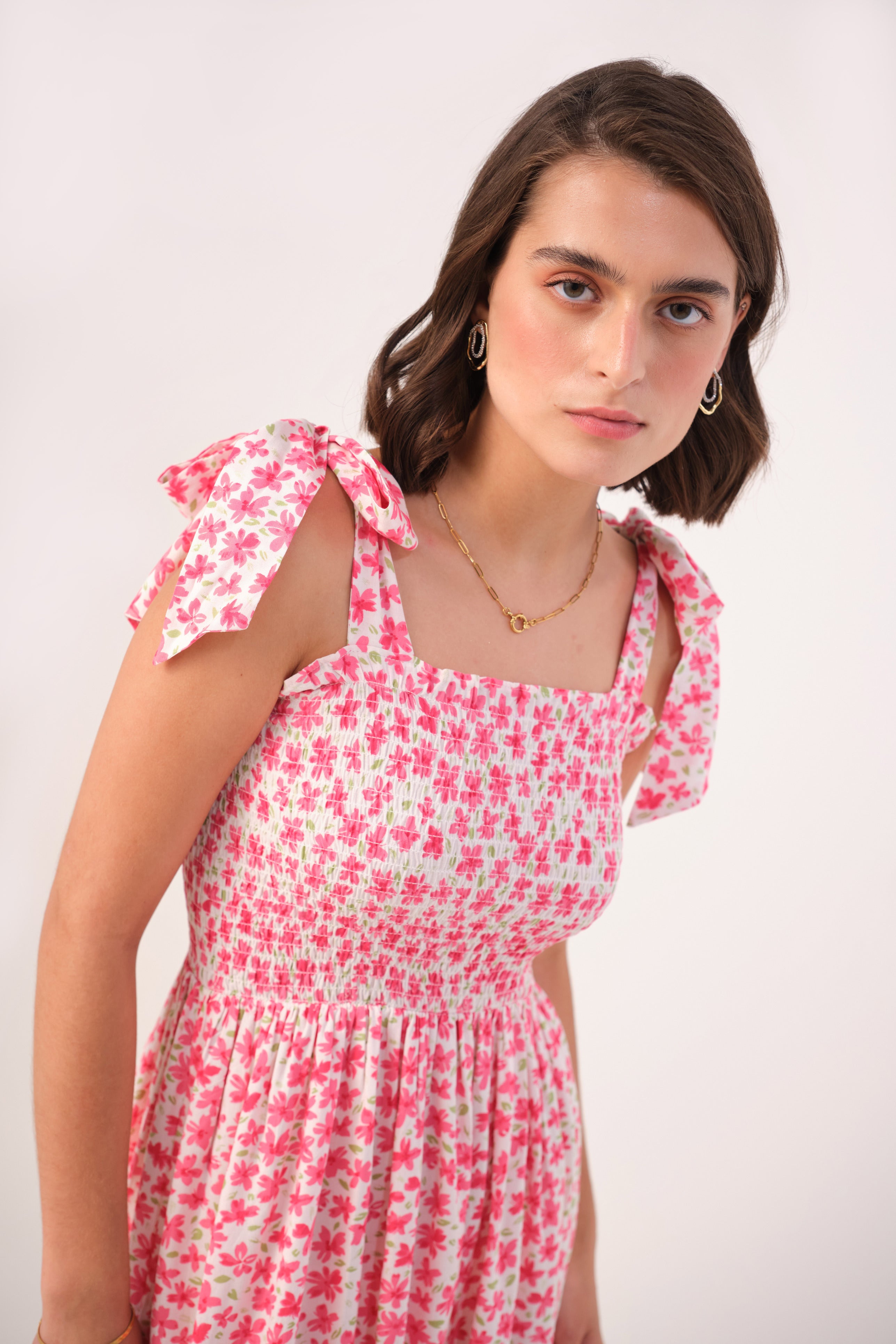 YOU BELONG WITH ME DRESS WITH BOW STRAPS