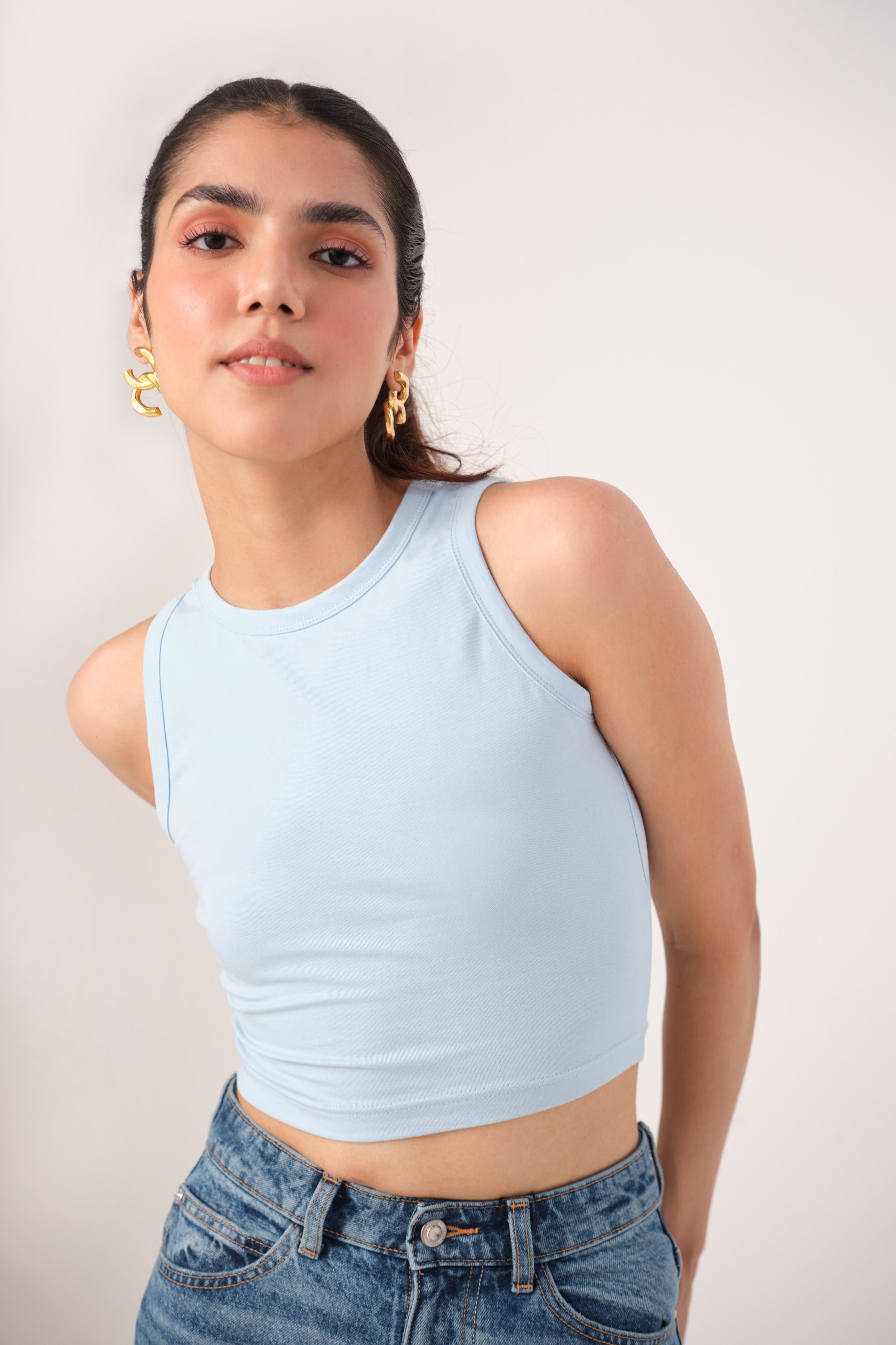 COUNT ON ME CROP TOP